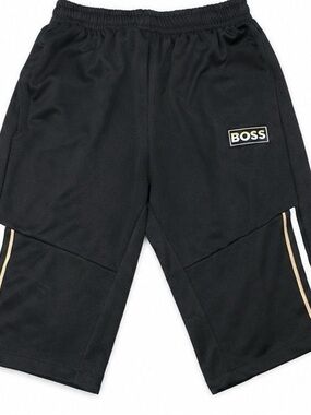 HUGO BOSS Black Athletic Shorts – Size Large (NEW)